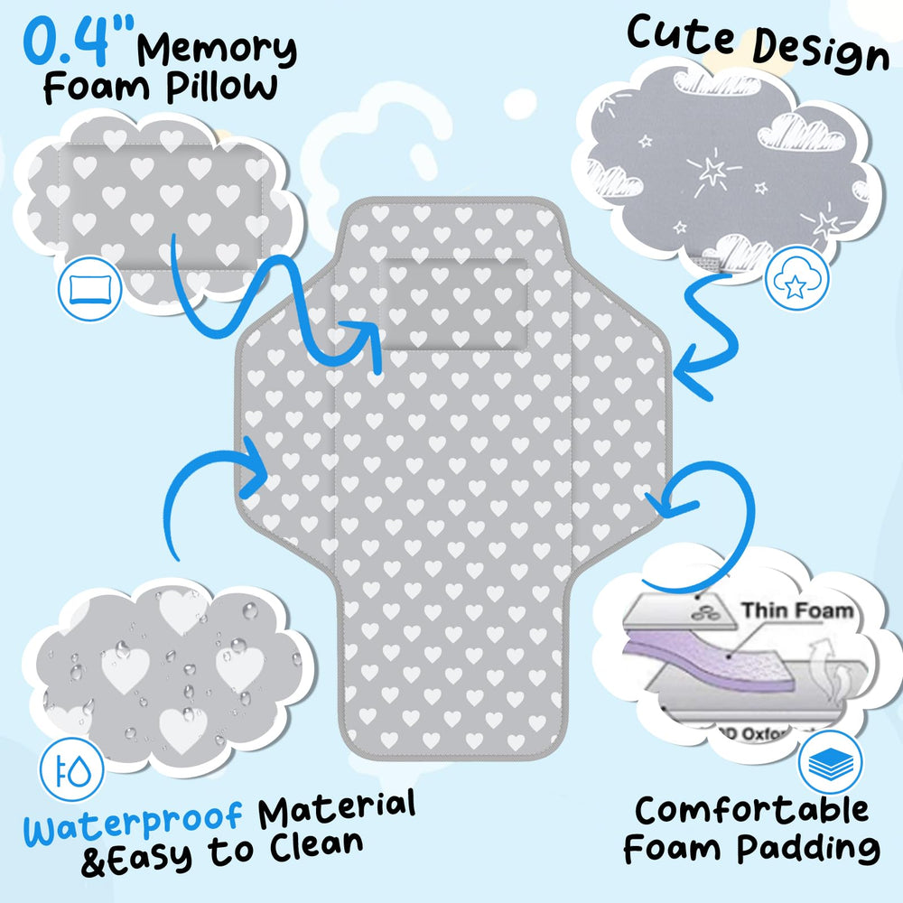 PHOEBUS BABY waterproof surface protects surfaces from spills