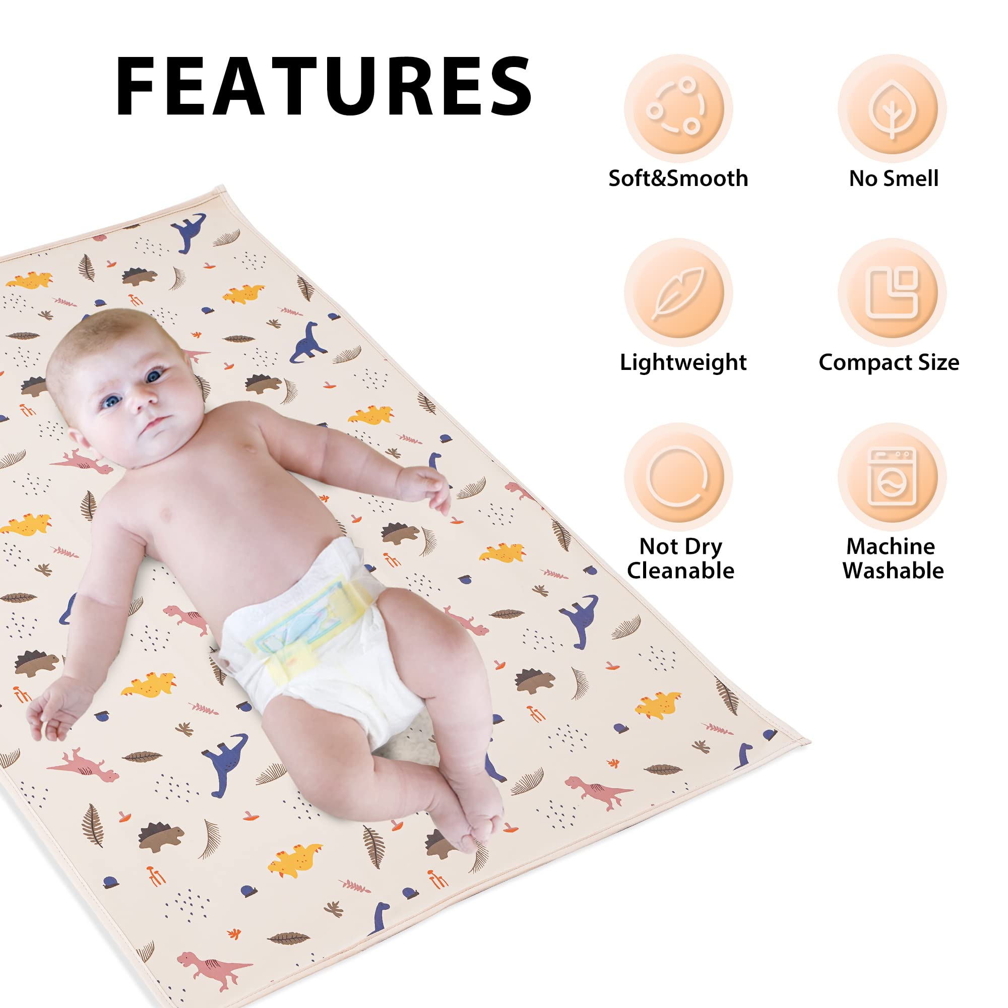 PHOEBUS BABY safe non-toxic material supports baby-friendly surfaces.