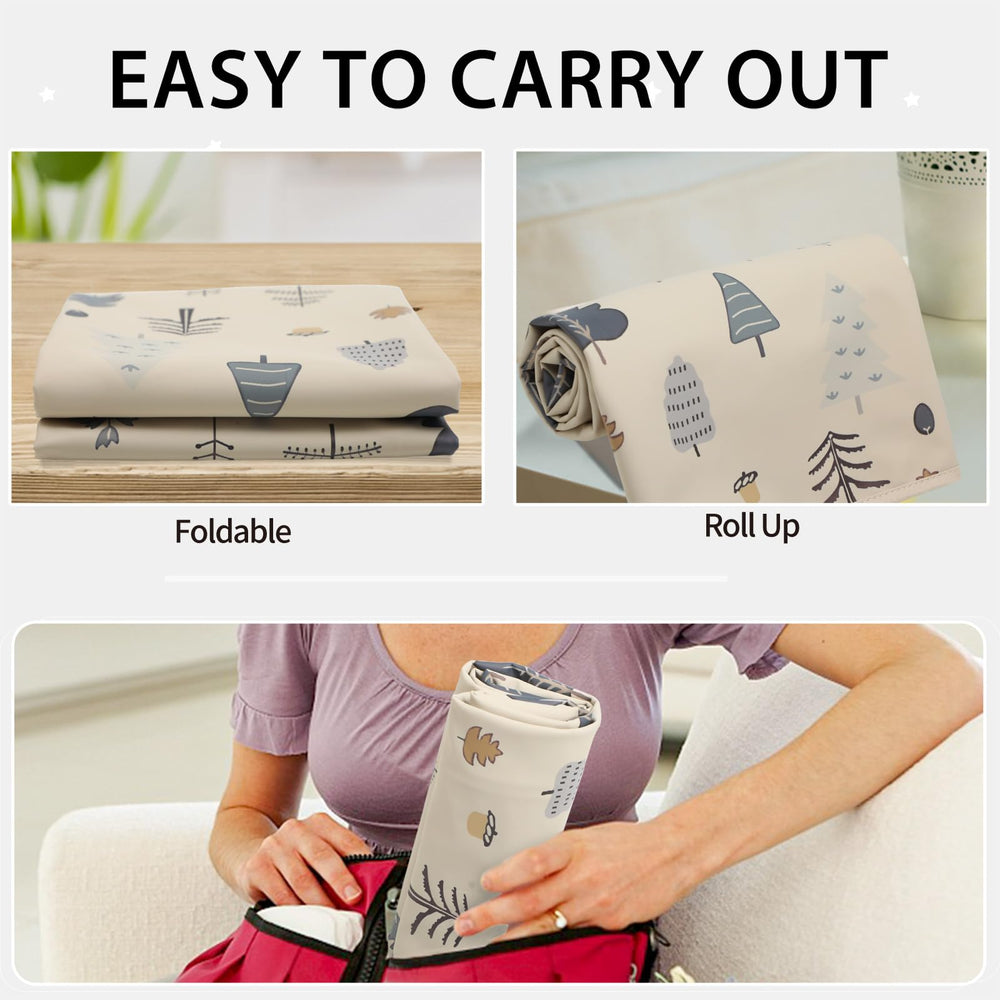 PHOEBUS BABY changing mat in car or public station for on the go diaper changes