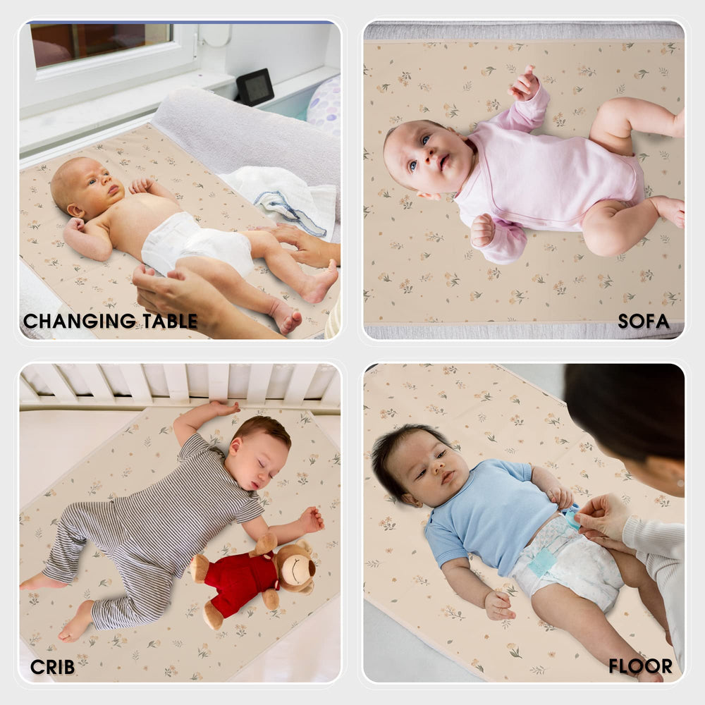 Phoebus Baby 20x28 inch mat offers ample space for newborns.