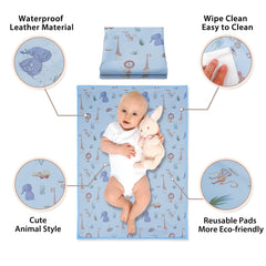 PHOEBUS BABY changing mat foldable for travel and on-the-go changes