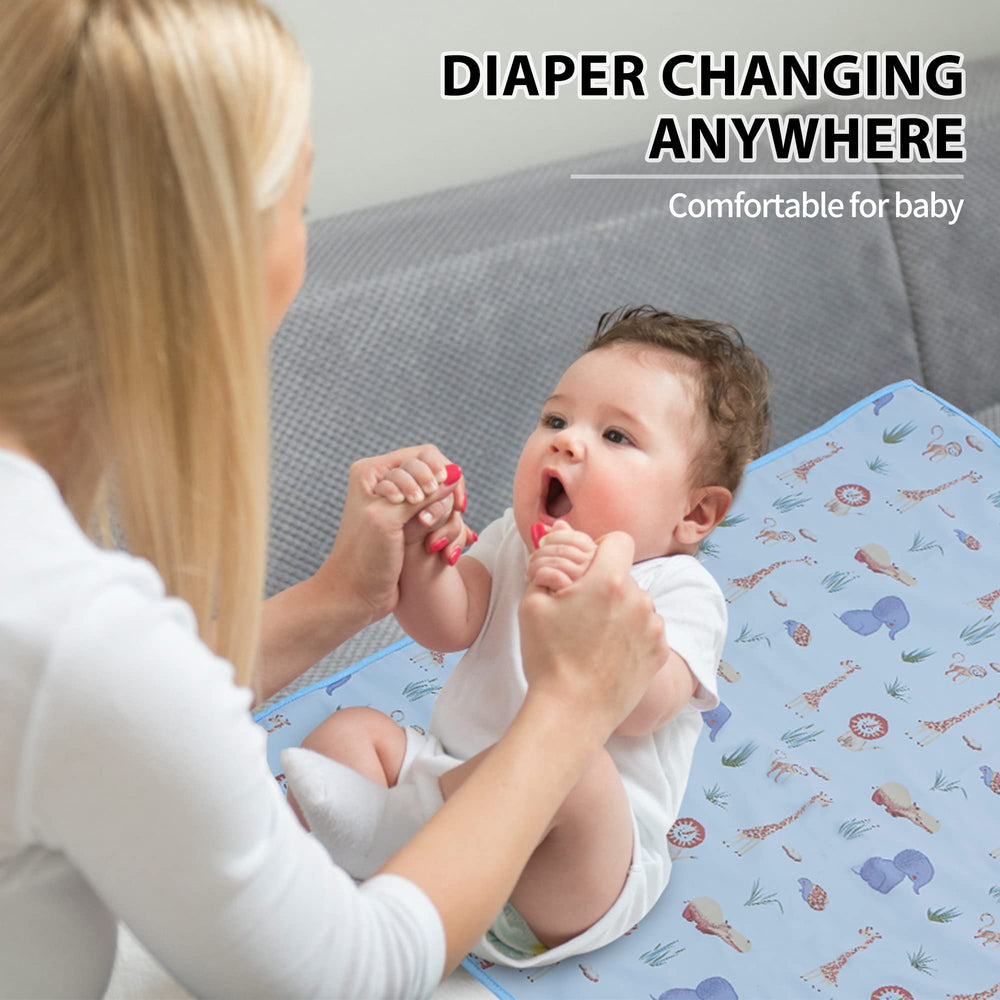 PHOEBUS BABY multi-use changing mat suitable for bed, stroller, and car trips
