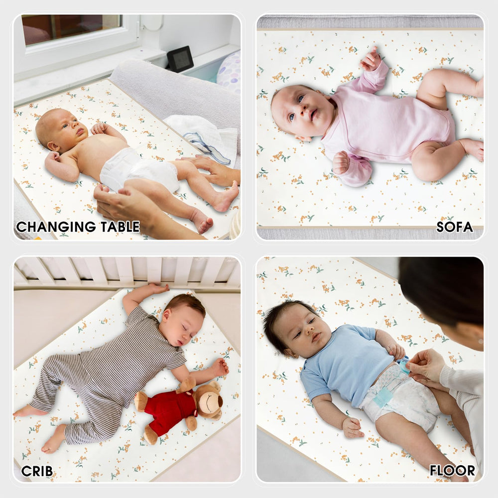 PHOEBUS BABY changing mat on bed or sofa for convenient diaper changes