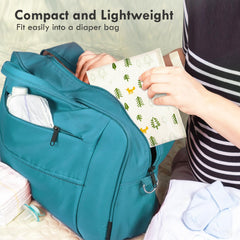 PHOEBUS BABY waterproof oxford fabric keeps surfaces dry and clean.