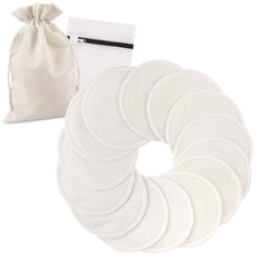 PHOGARY bamboo nursing pads 14-piece set, soft against skin and comfortable.