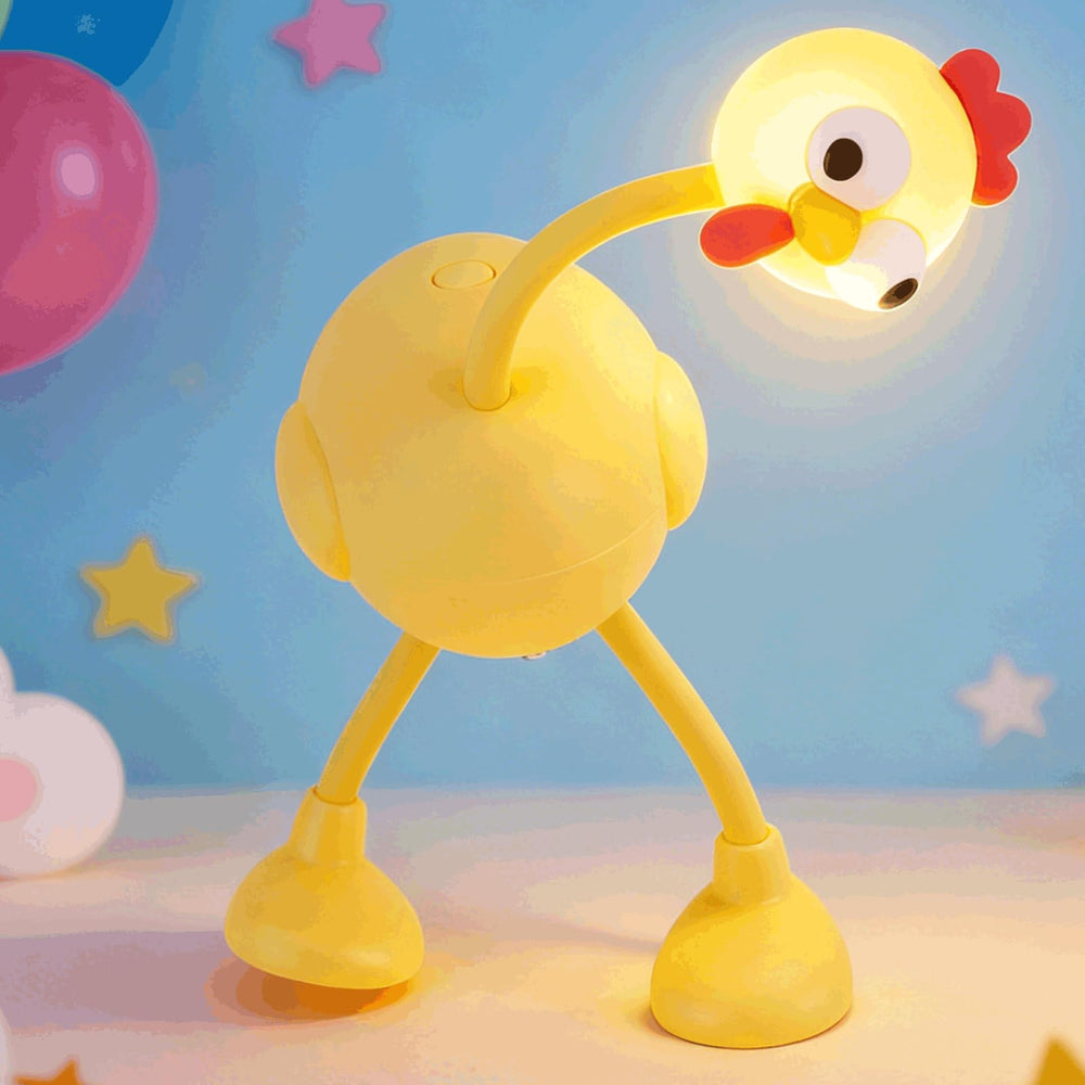 PHONORY Mini Chicken Night Light with changeable shape neck for creative glow