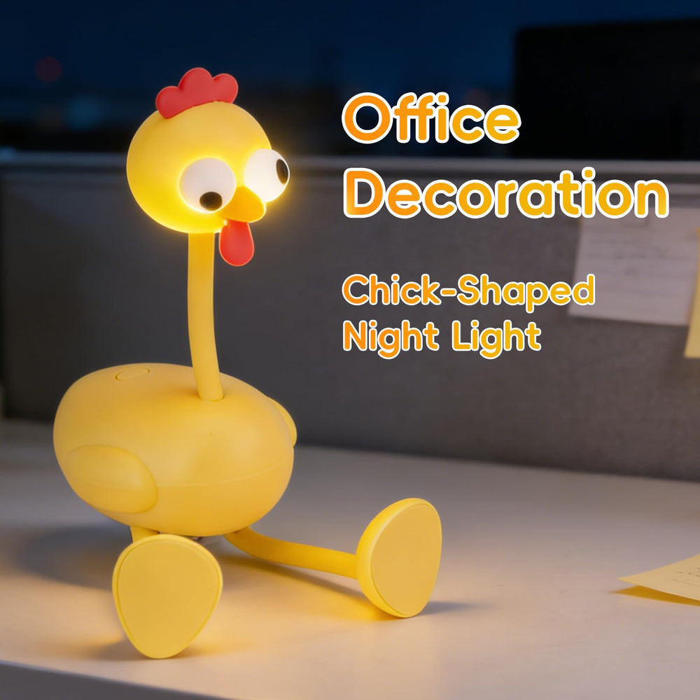 PHONORY Mini Chicken Night Light creates a cozy atmosphere in bedrooms and offices