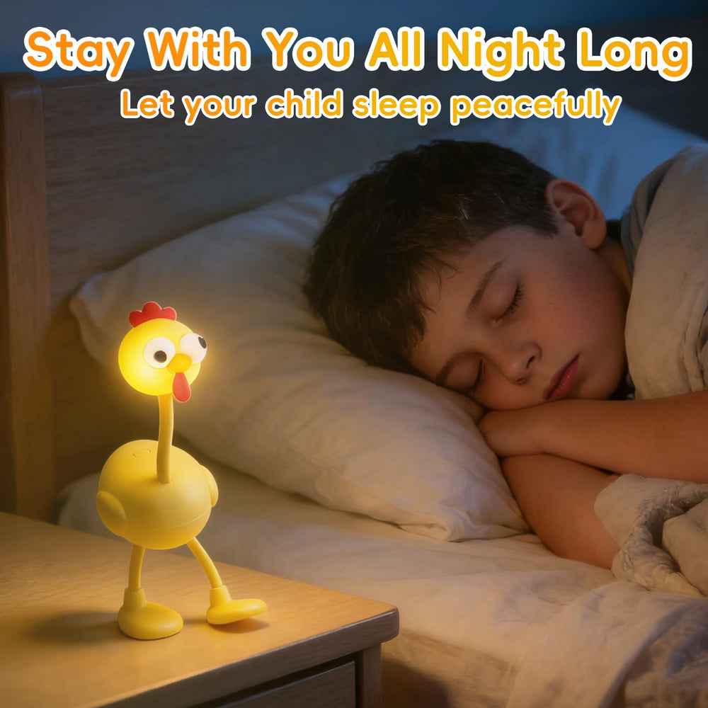 PHONORY Mini Chicken Night Light doubles as desk decor and gentle desk lamp