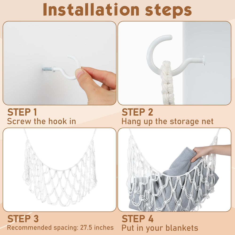 Photect easy-installation with two hooks for quick setup.