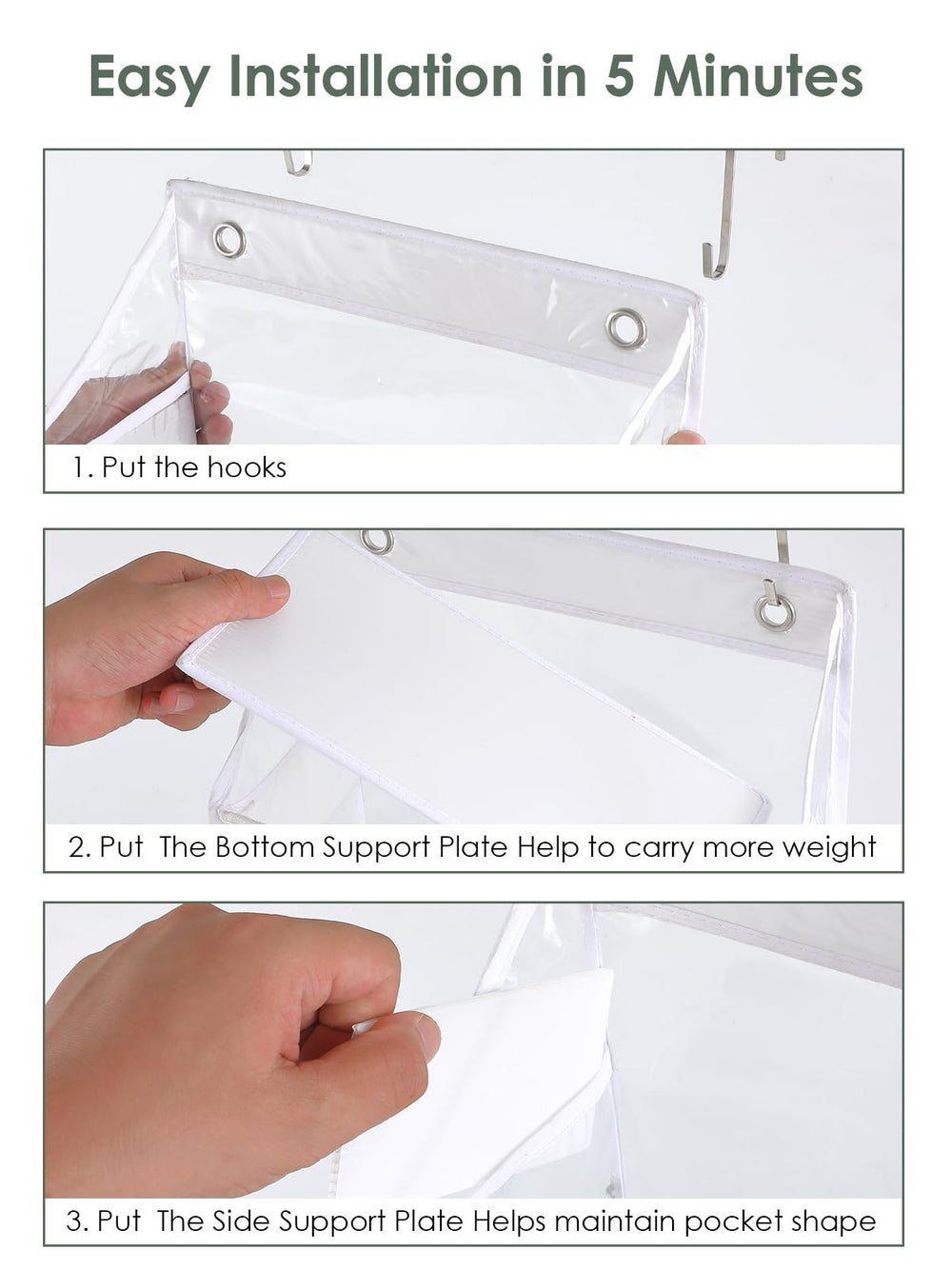 PhotoOne versatile storage for bedroom, nursery, bathroom, and pantry.