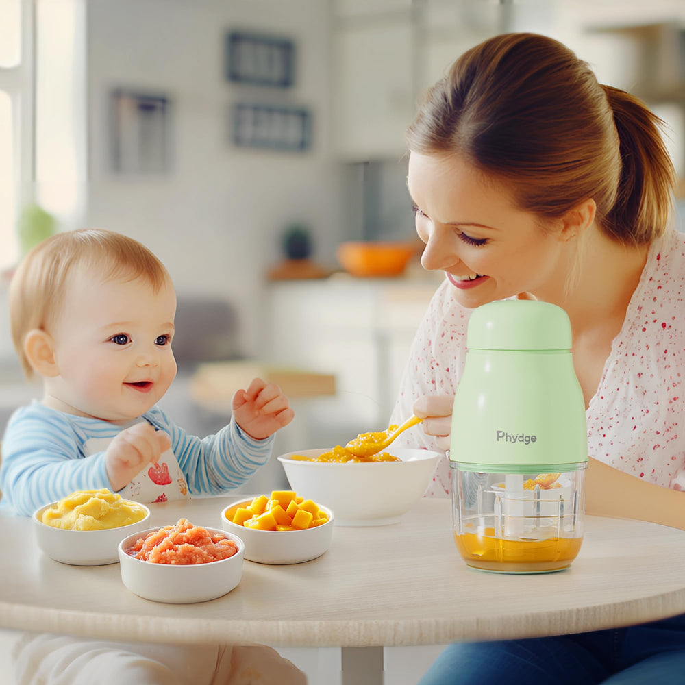 Phydge baby food maker easy-disassembly for thorough cleaning.