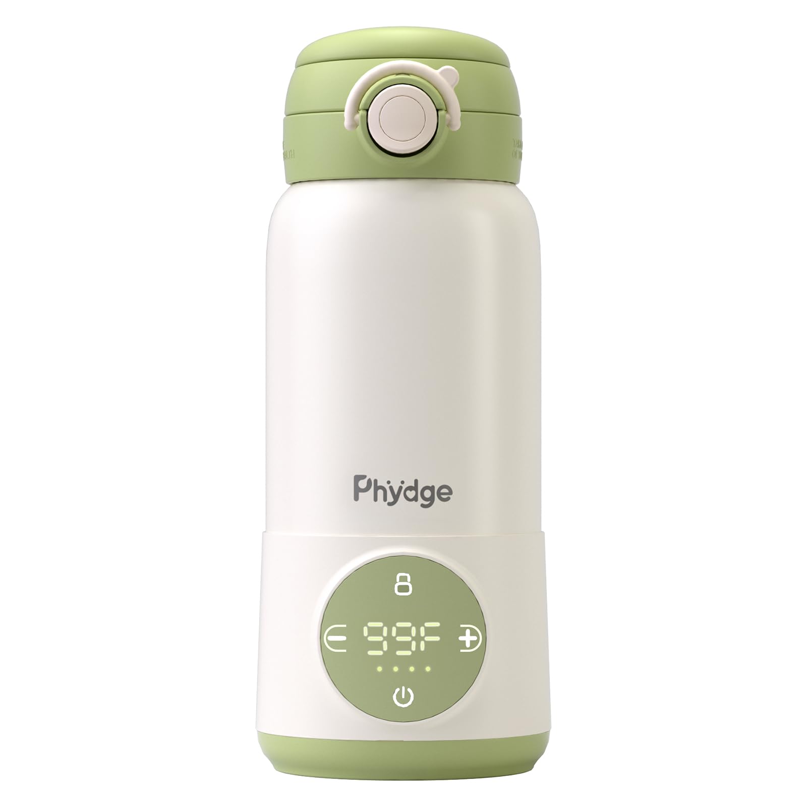 Phydge 15oz capacity warmer supports standard baby bottles