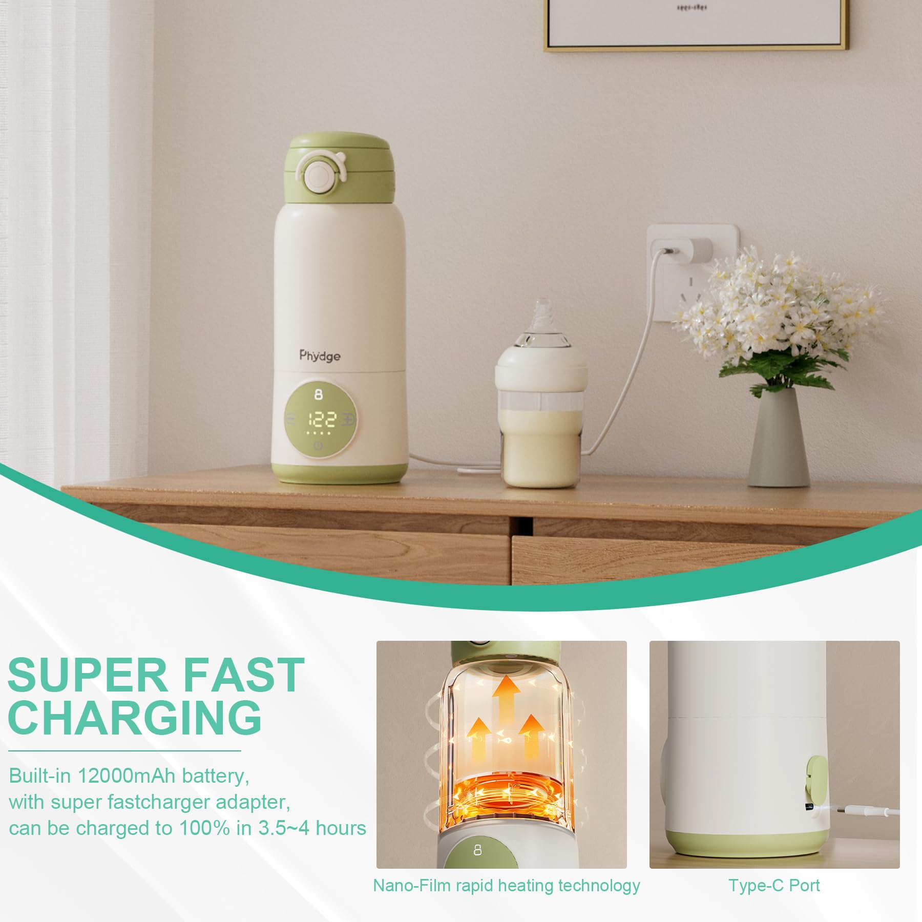 Phydge warmer on-battery demonstrates long-lasting warmth away from outlets
