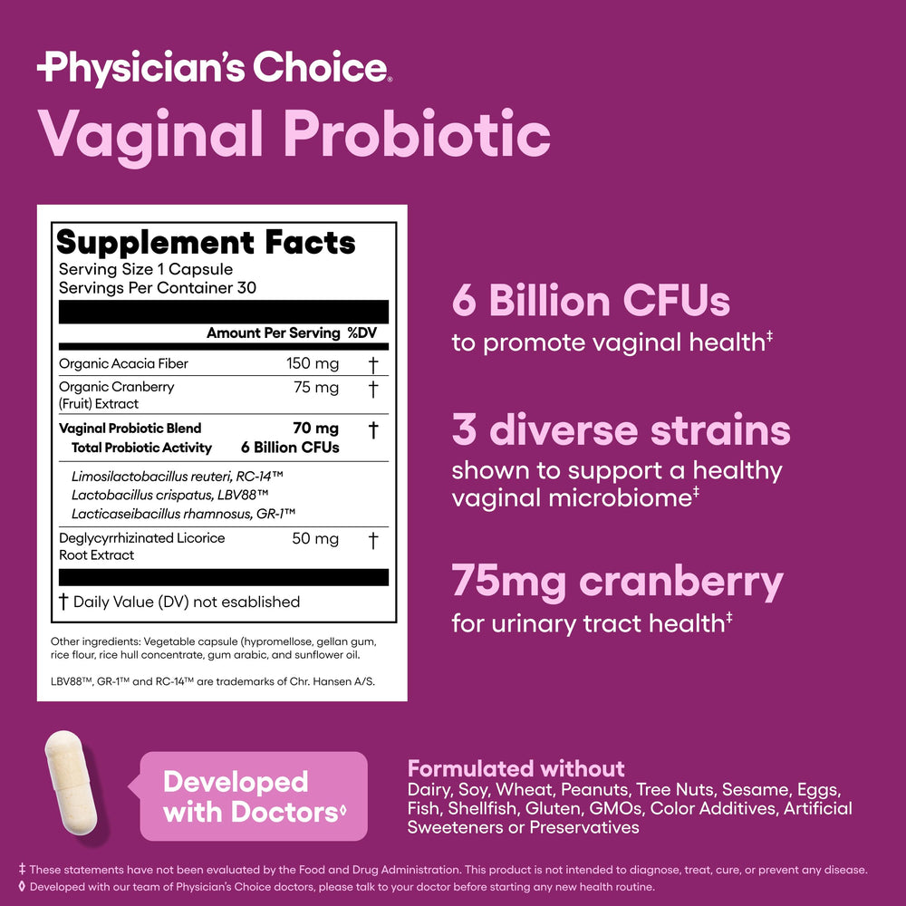 Physician's CHOICE quality control lab ensures purity.