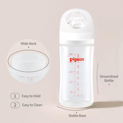 Pigeon PP nursing bottle anti-colic vent helps reduce air intake during feeds