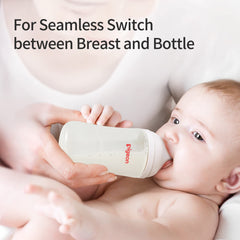 Pigeon PP nursing bottle streamlined body fits hands for comfortable feeding