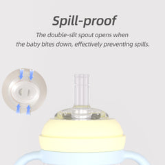 Piifur sippy cup featuring dual air vents for smooth sipping