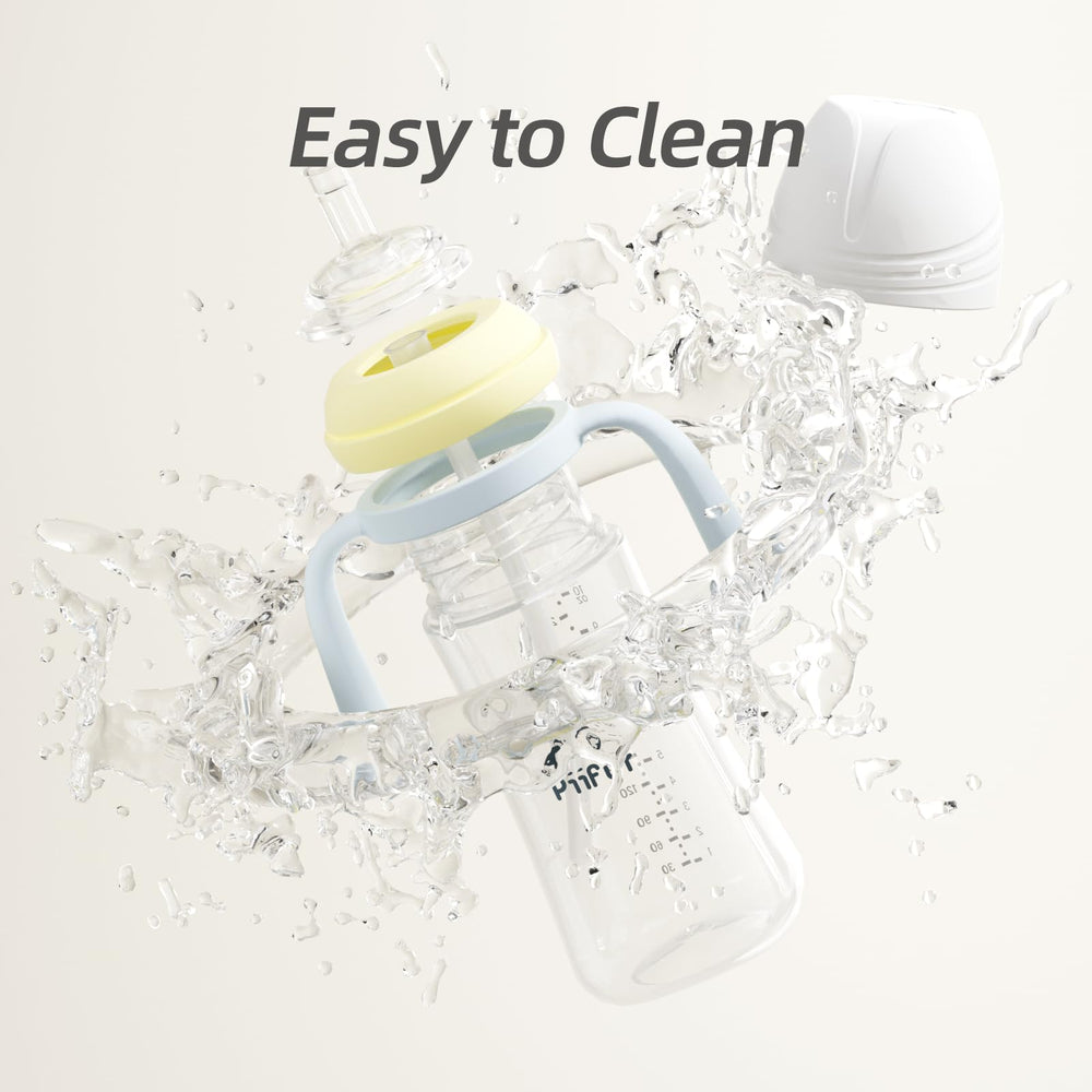 Piifur sippy cup designed for easy cleaning with minimal parts