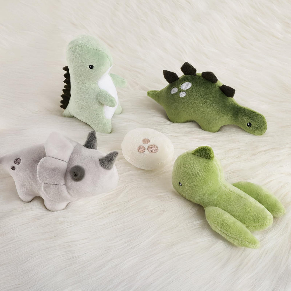 PIIKAGO rotating plush toys inviting baby to follow movement safely