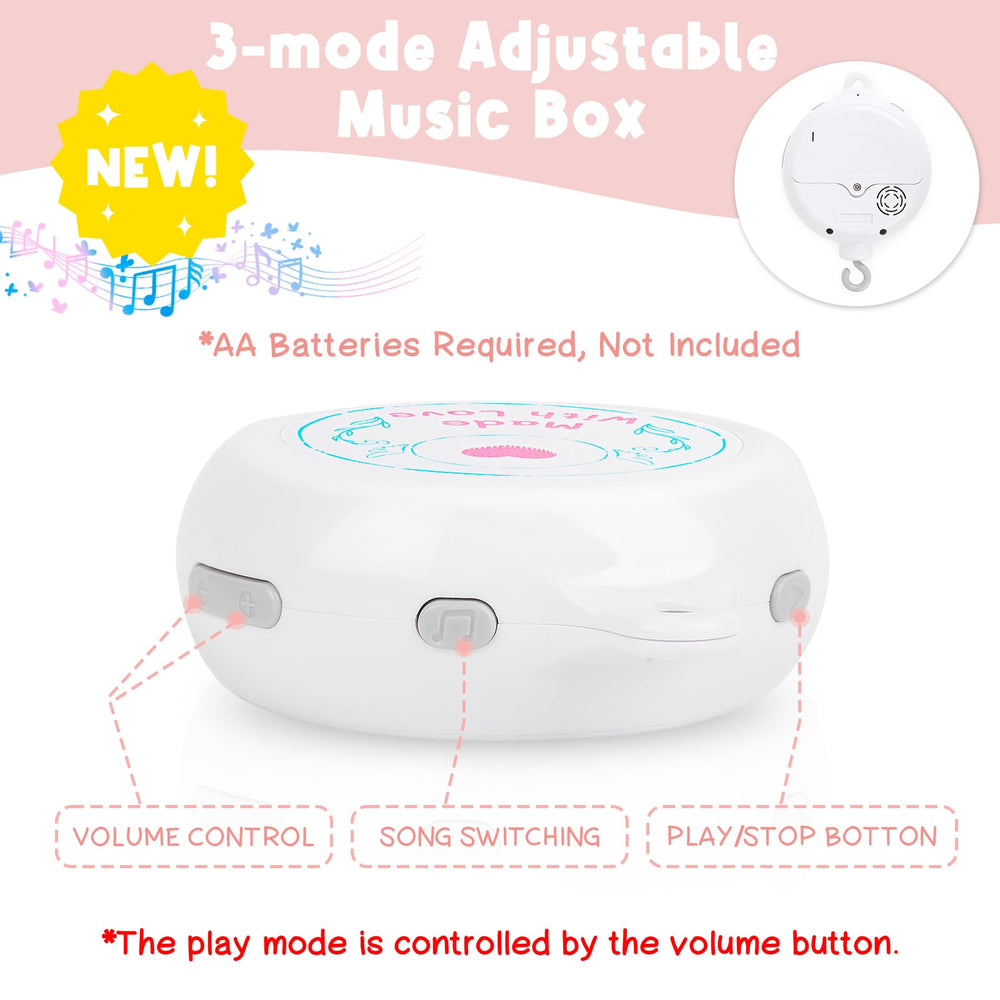 PIIKAGO baby-safe materials ensure soft, gentle touch for curious little fingers.