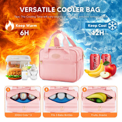 PIIOSER cooler bag padded pouches protect wearable pumps