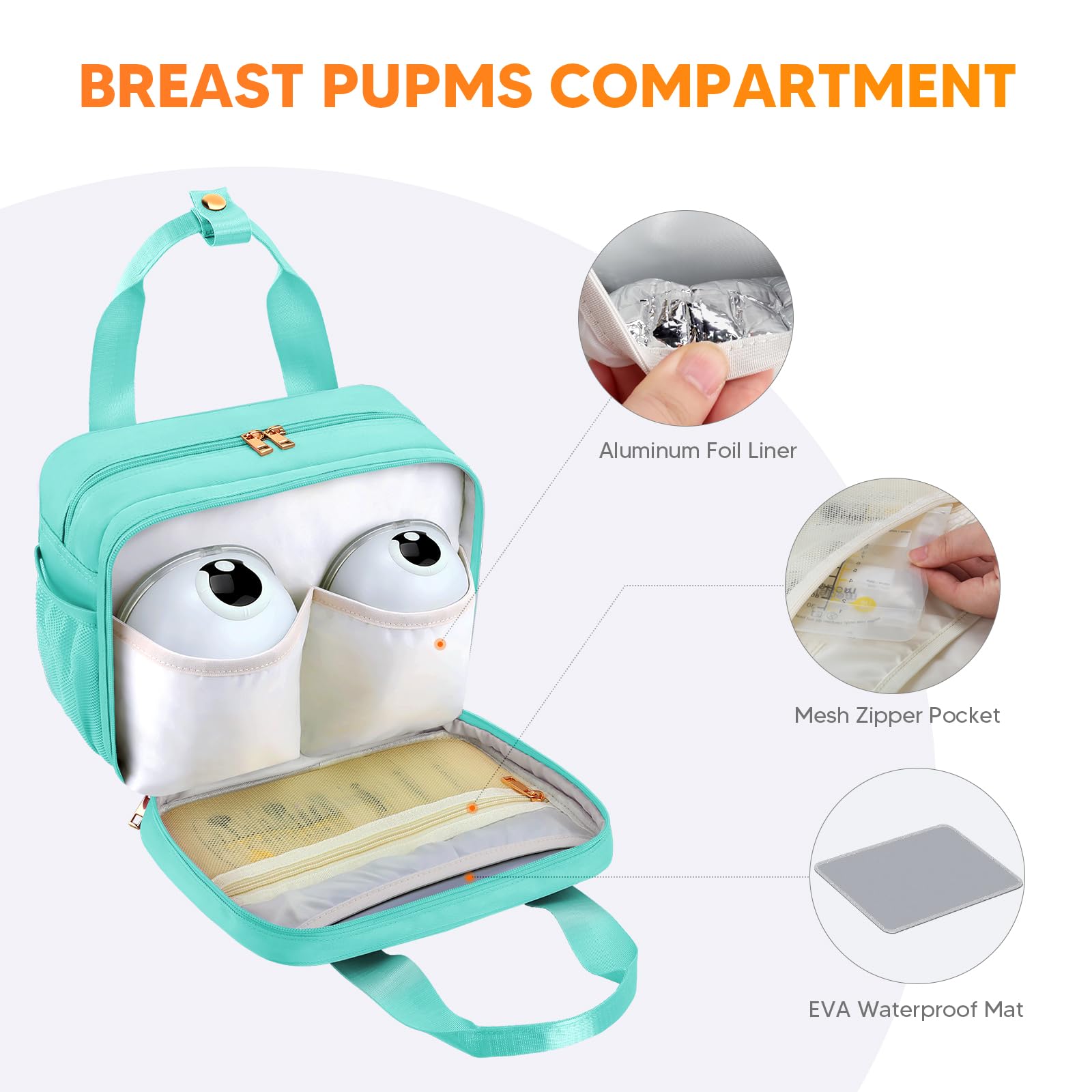PIIOSER top-handle design enables easy carrying.