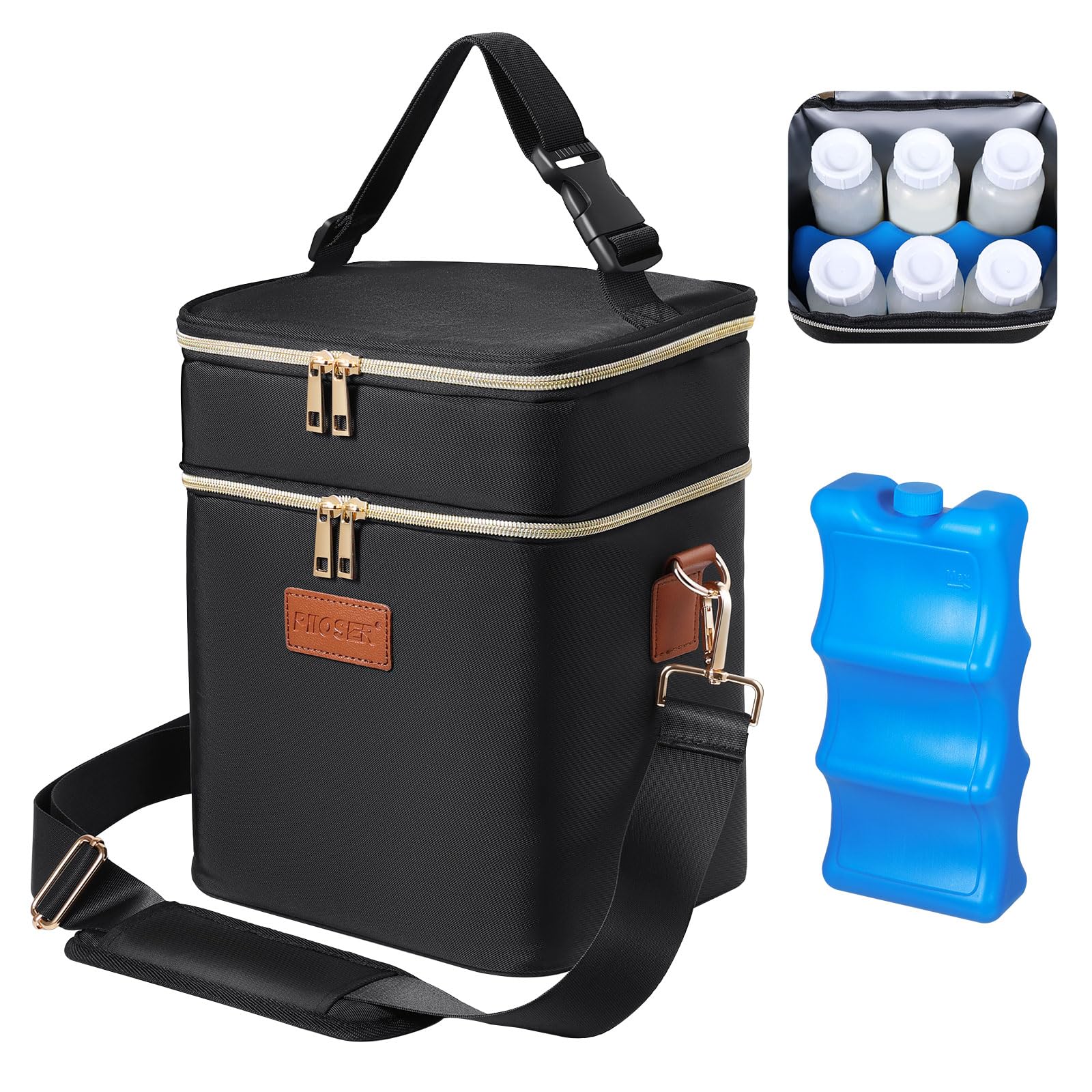PIIOSER travel-ready design suits nursing moms on trips and commutes.