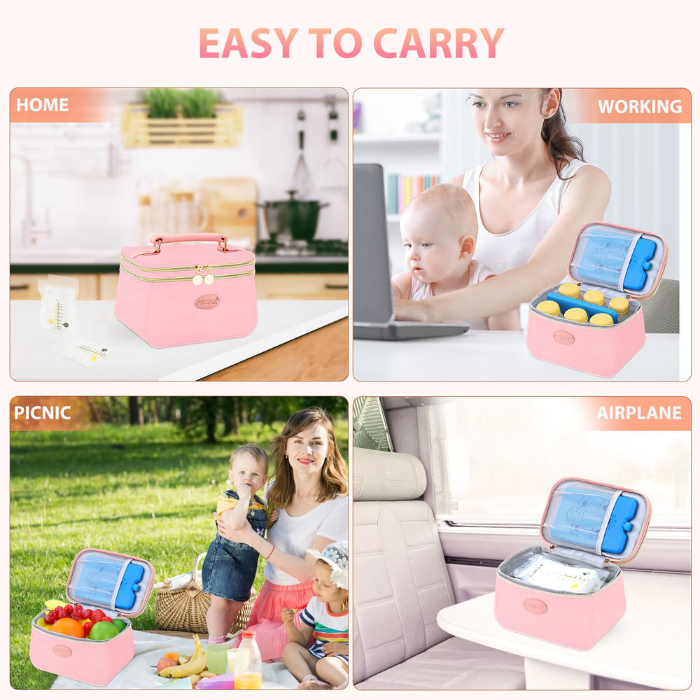 PIIOSER waterproof and leakproof inner liner protects contents during transport.