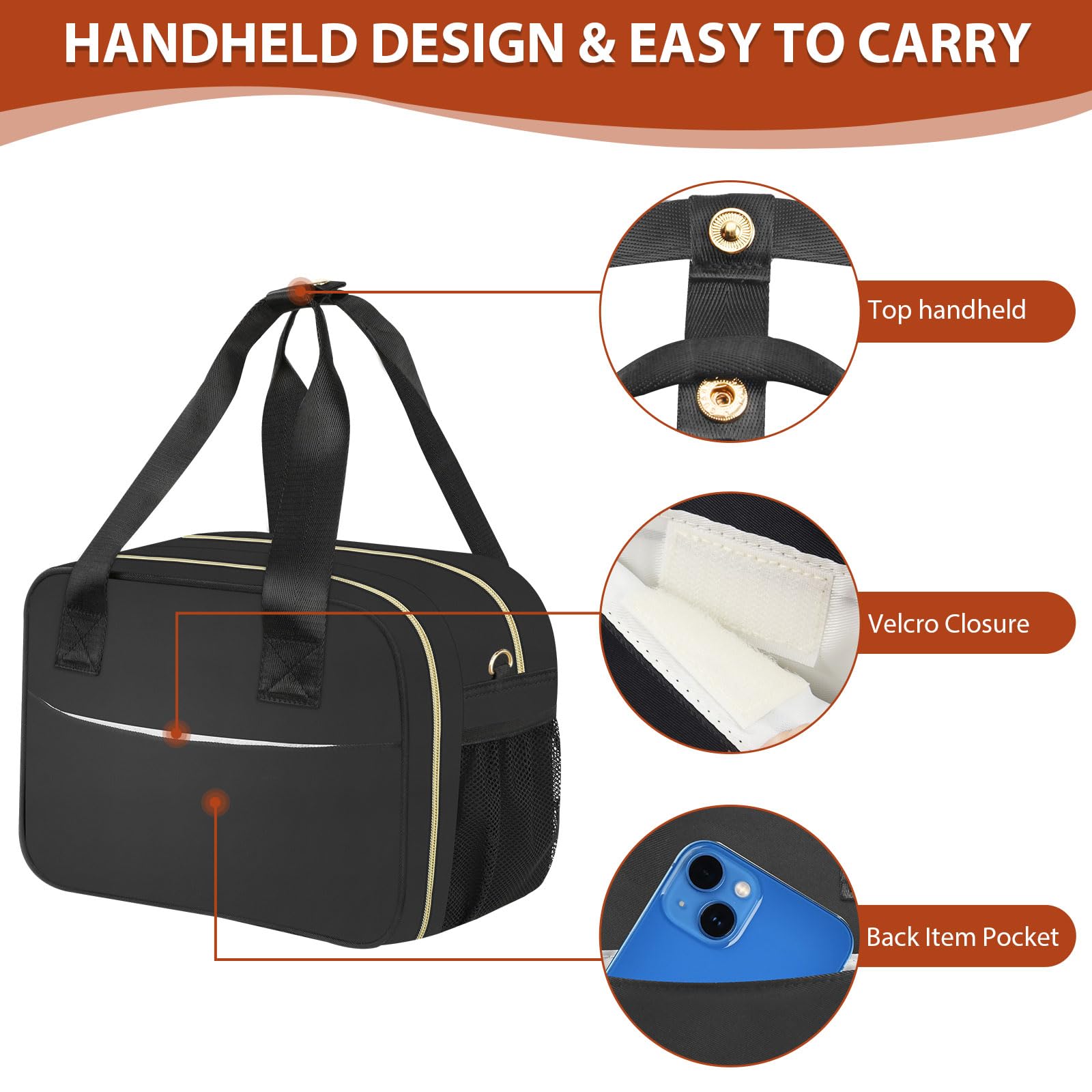 PIIOSER bag waterproof liner helps prevent leaks during use.