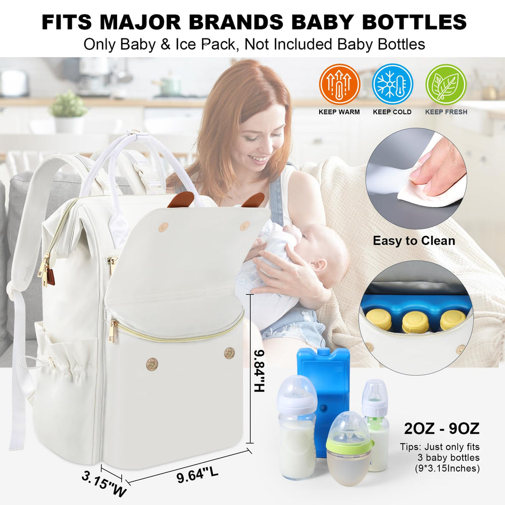 Detachable pacifier case keeps small items reachable during errands