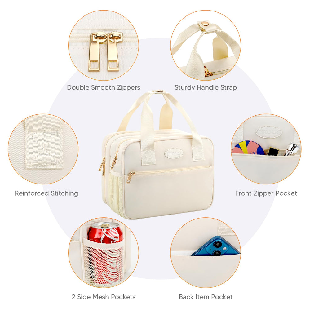 PIIOSER ice pack included for convenient chilling on the move.