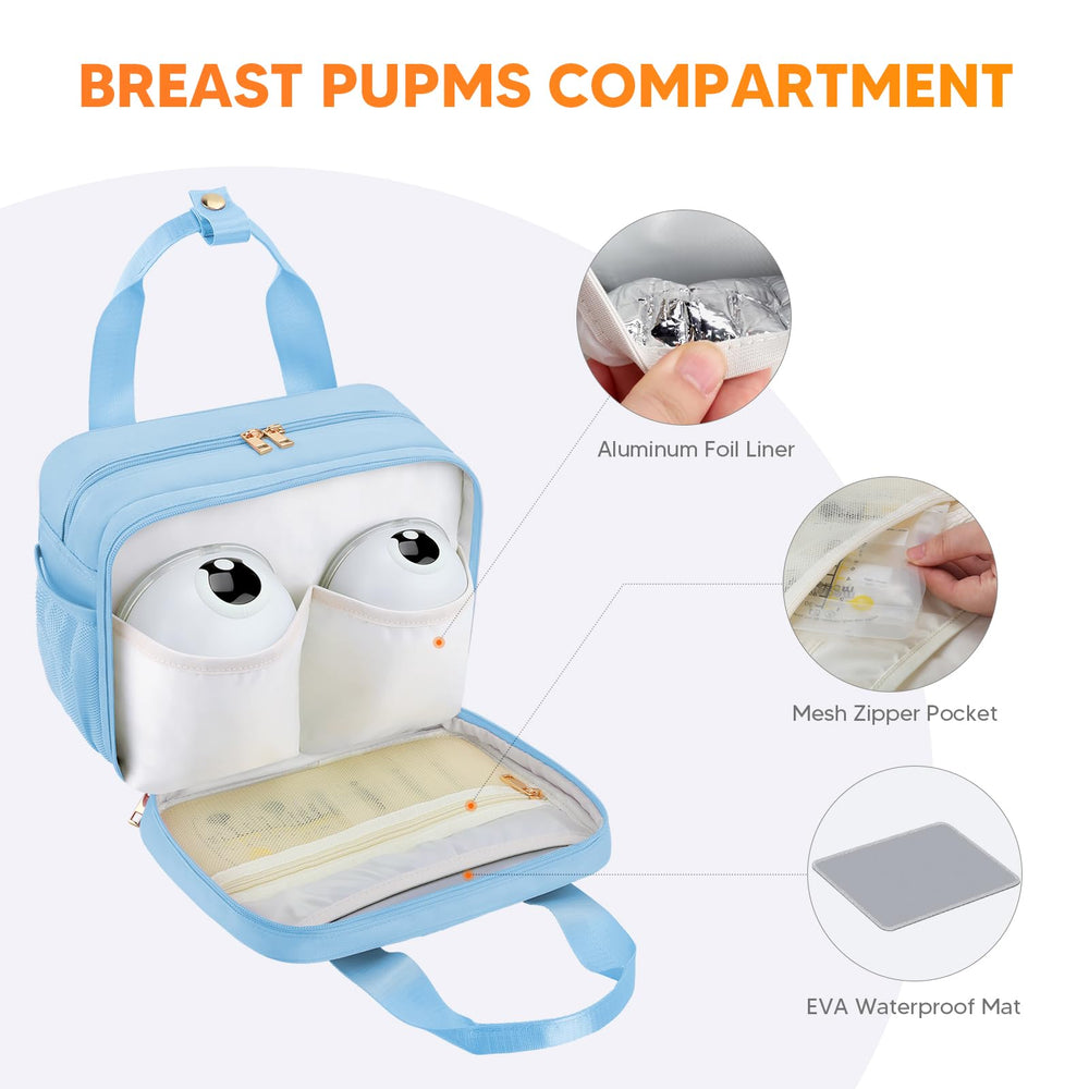 PIIOSER ice pack inserted to keep beverages cool.