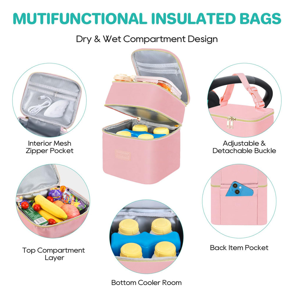PIIOSER tote fits four bottles up to five ounces.