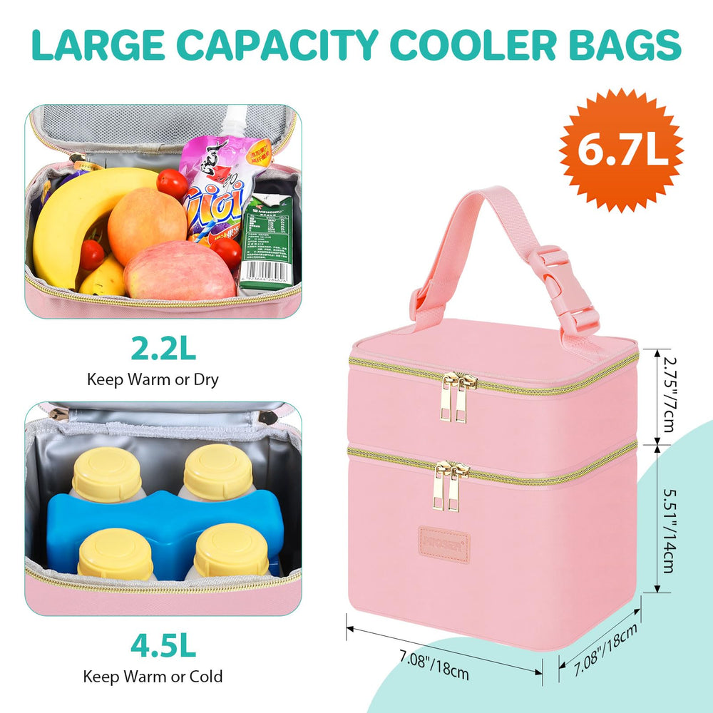 PIIOSER 4-layer waterproof materials protect contents and reduce leaks.
