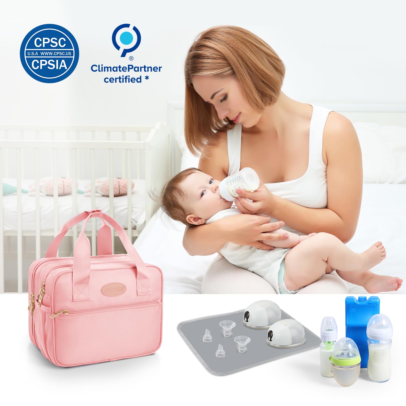 PIIOSER portable design with top handle for easy carrying