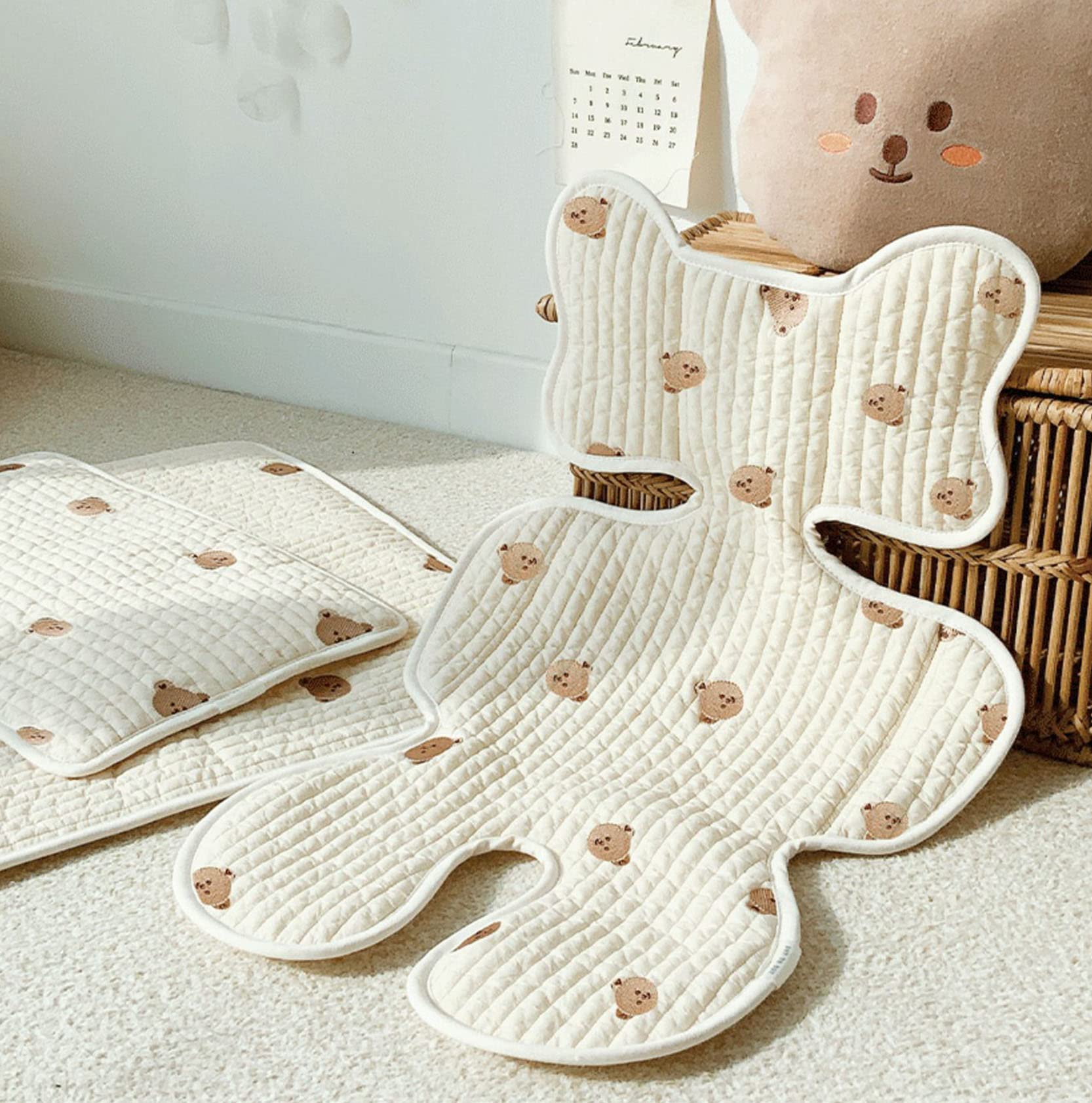 Pilipane cotton seat pad lightweight design travels easily