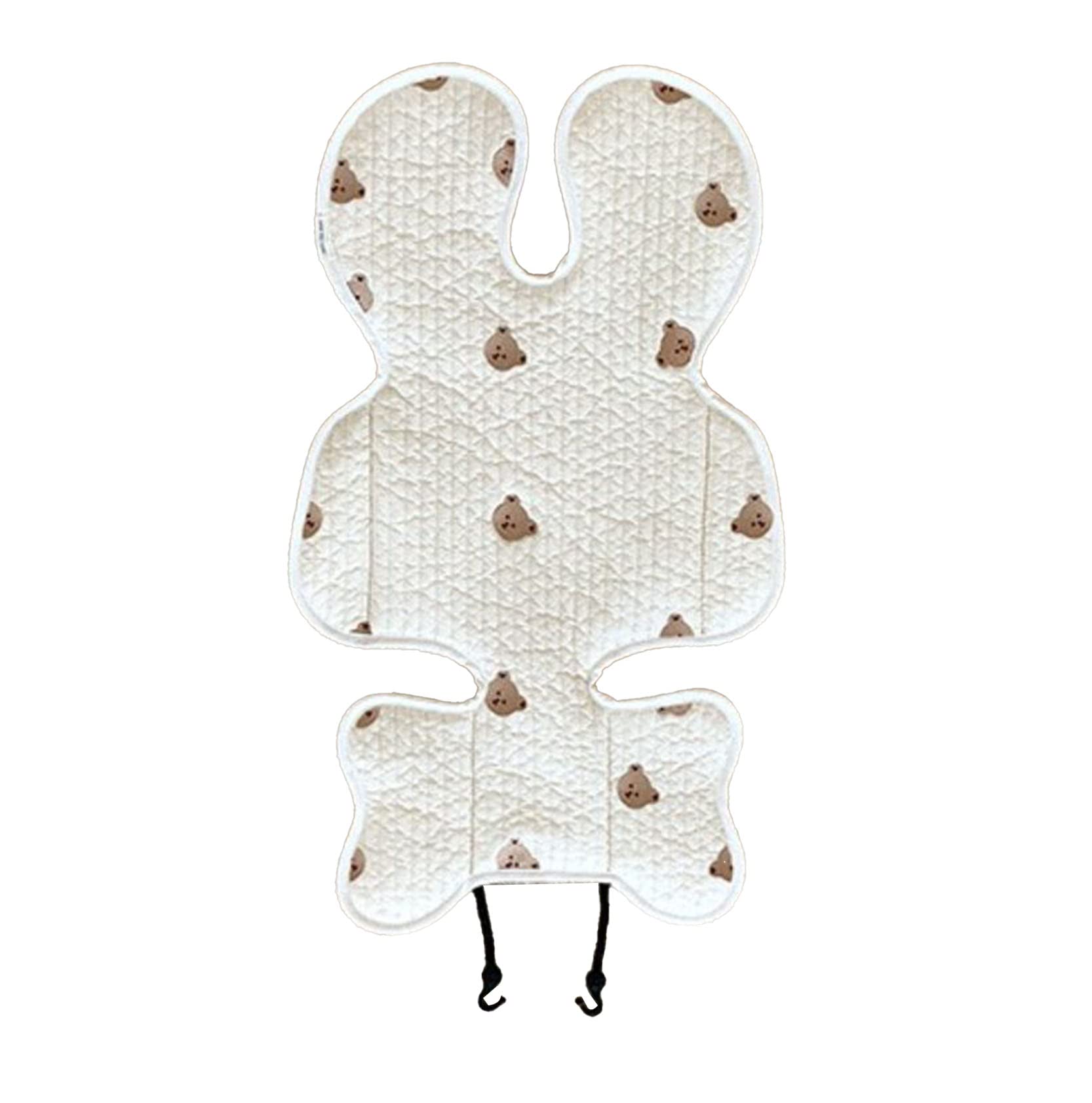 Pilipane infants stroller seat cushion in soft cotton provides ergonomic comfort