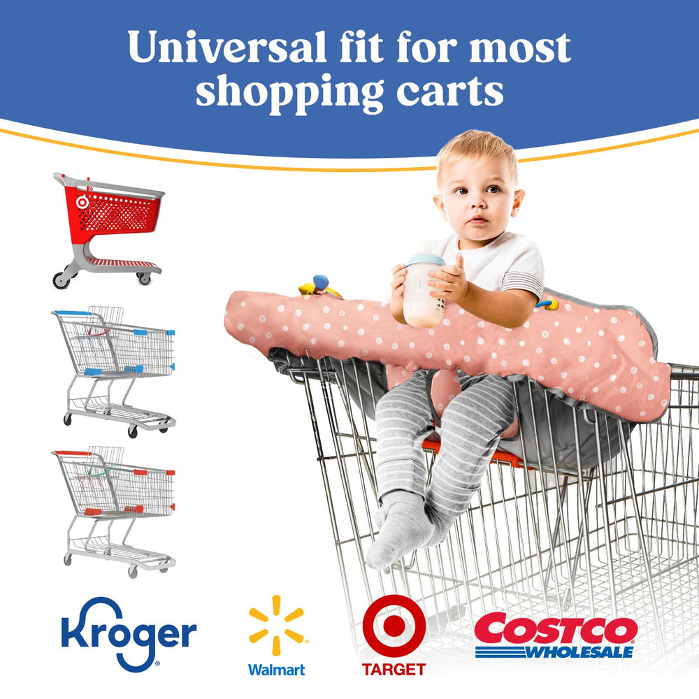 PILLANI cart cover design featuring snack pockets and toy loops
