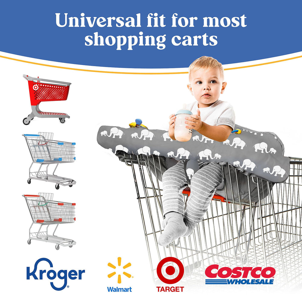PILLANI cart-cover-side-anti-slip-suede keeps baby secure on the ride.