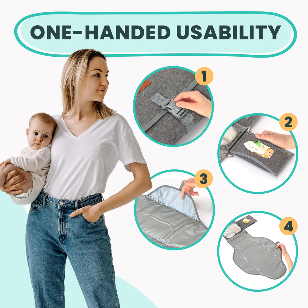Pillani waterproof outer shell protects surfaces from spills.