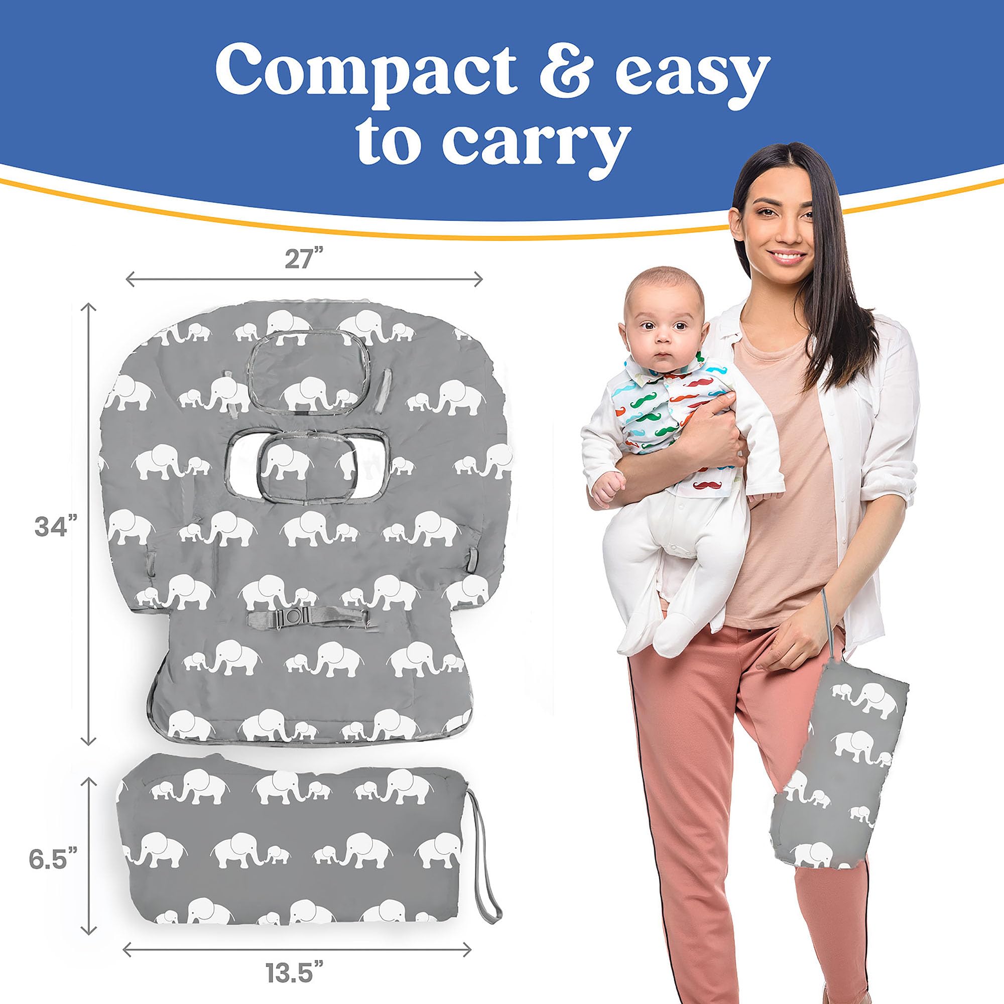 PILLANI snack-pocket-bottle-holder keeps snacks and drinks within reach.