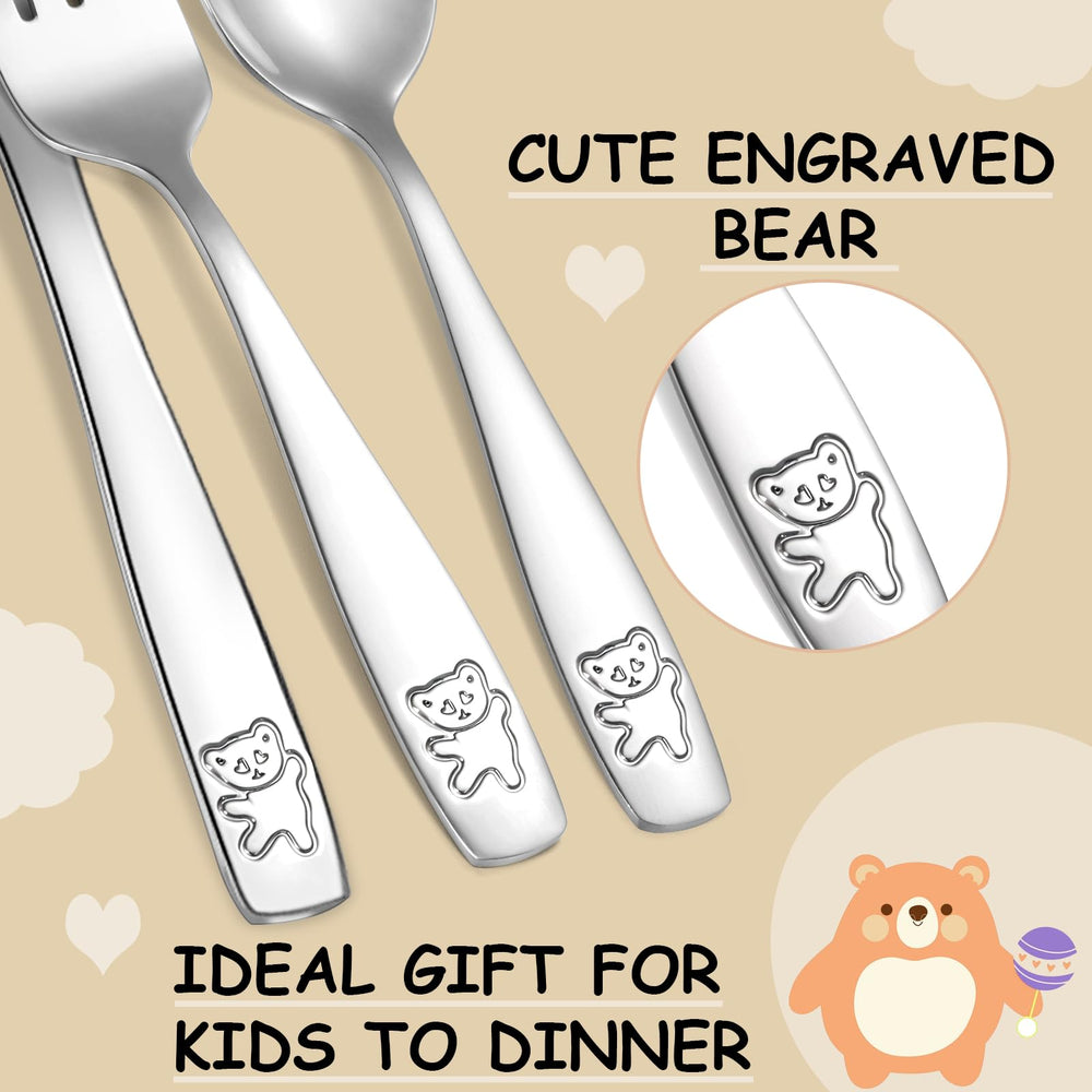 Pimoys ergonomic handles promote confident grip during mealtime.