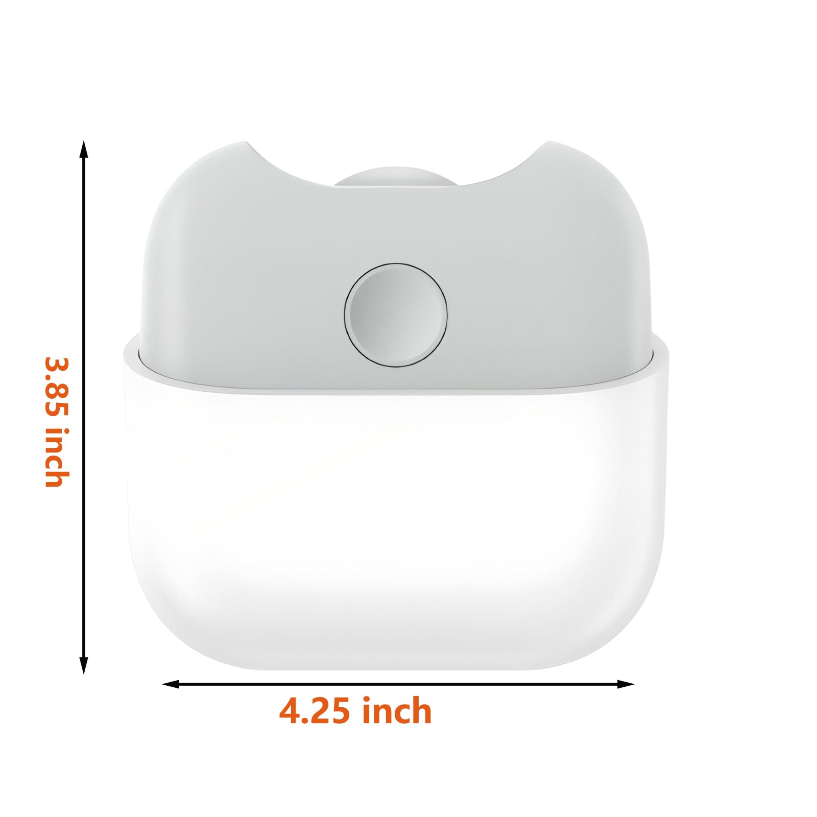 PINjiaju Automatic Nail Clipper USB-C charging port for quick recharge.