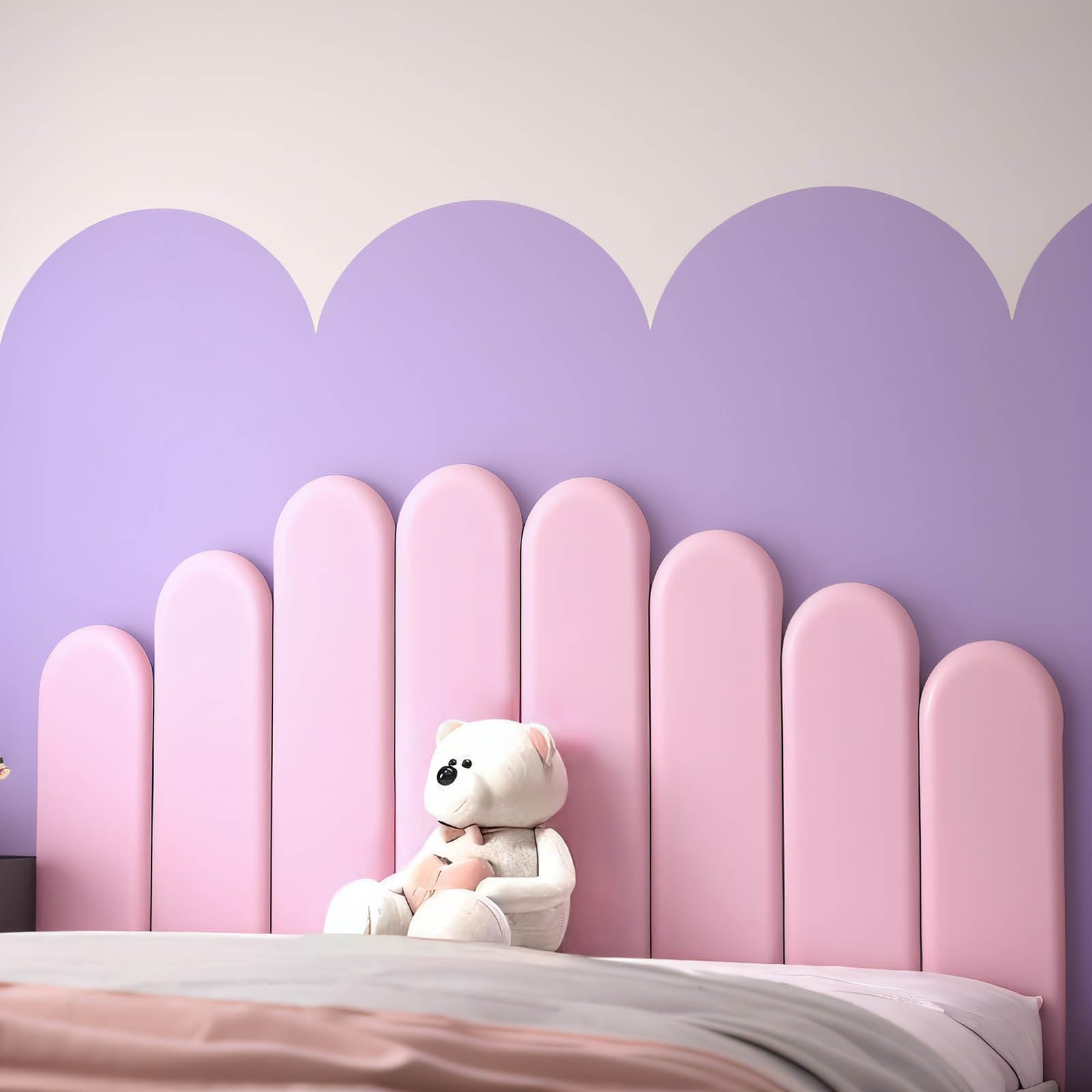 PINJIE pink panel with a wipe-clean surface keeps spills easy to handle