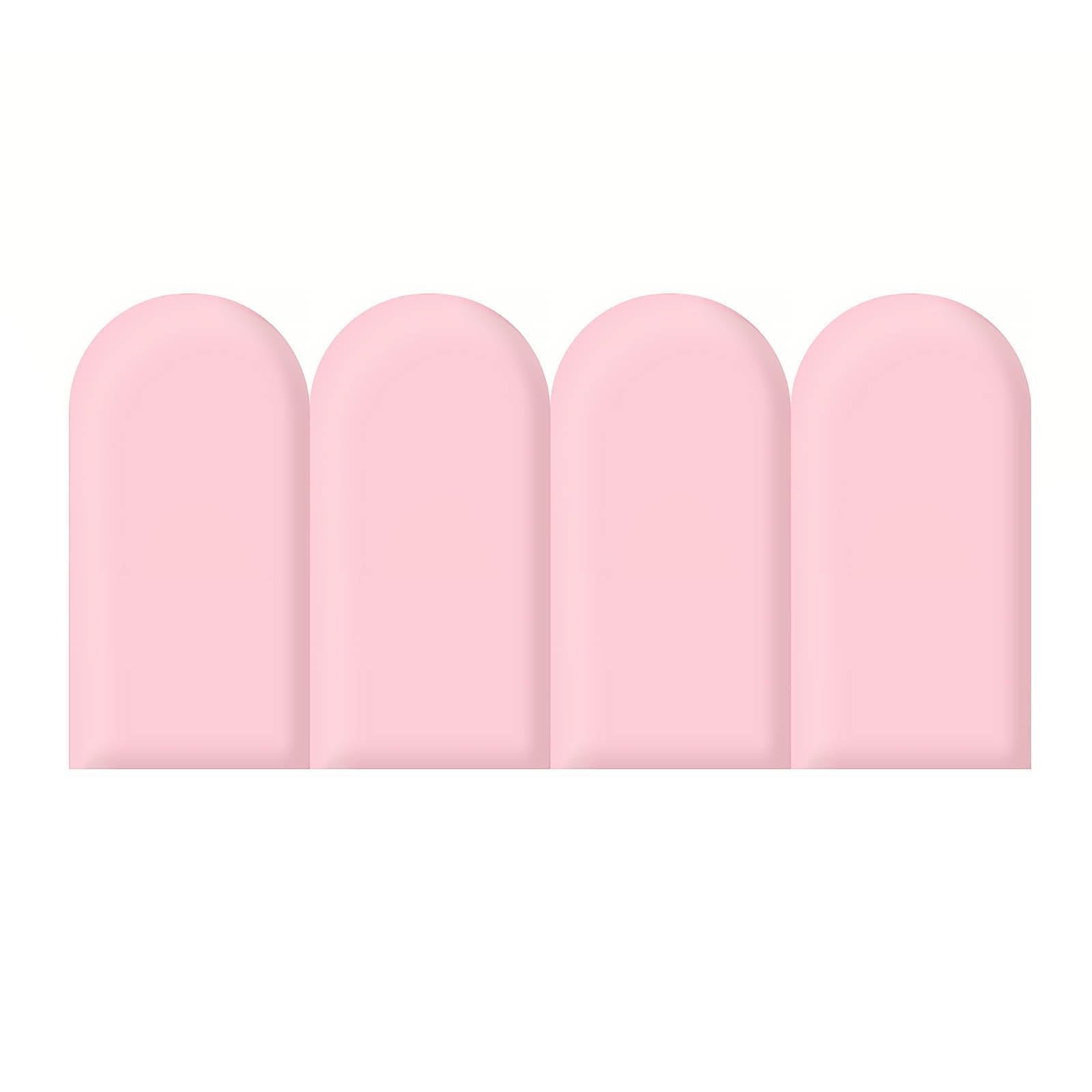PINJIE pink wall panel close-up shows soft foam texture ideal for safe play
