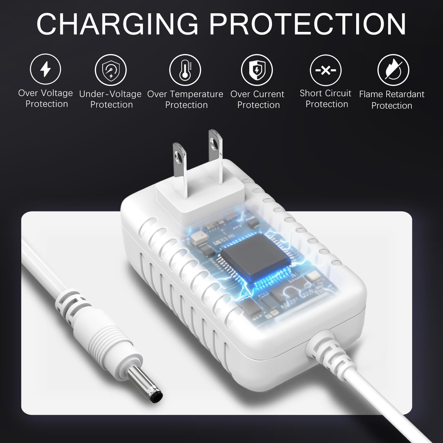 Pinkind charger compatible with HB66, HB50, HB6550, and HB30 monitors.