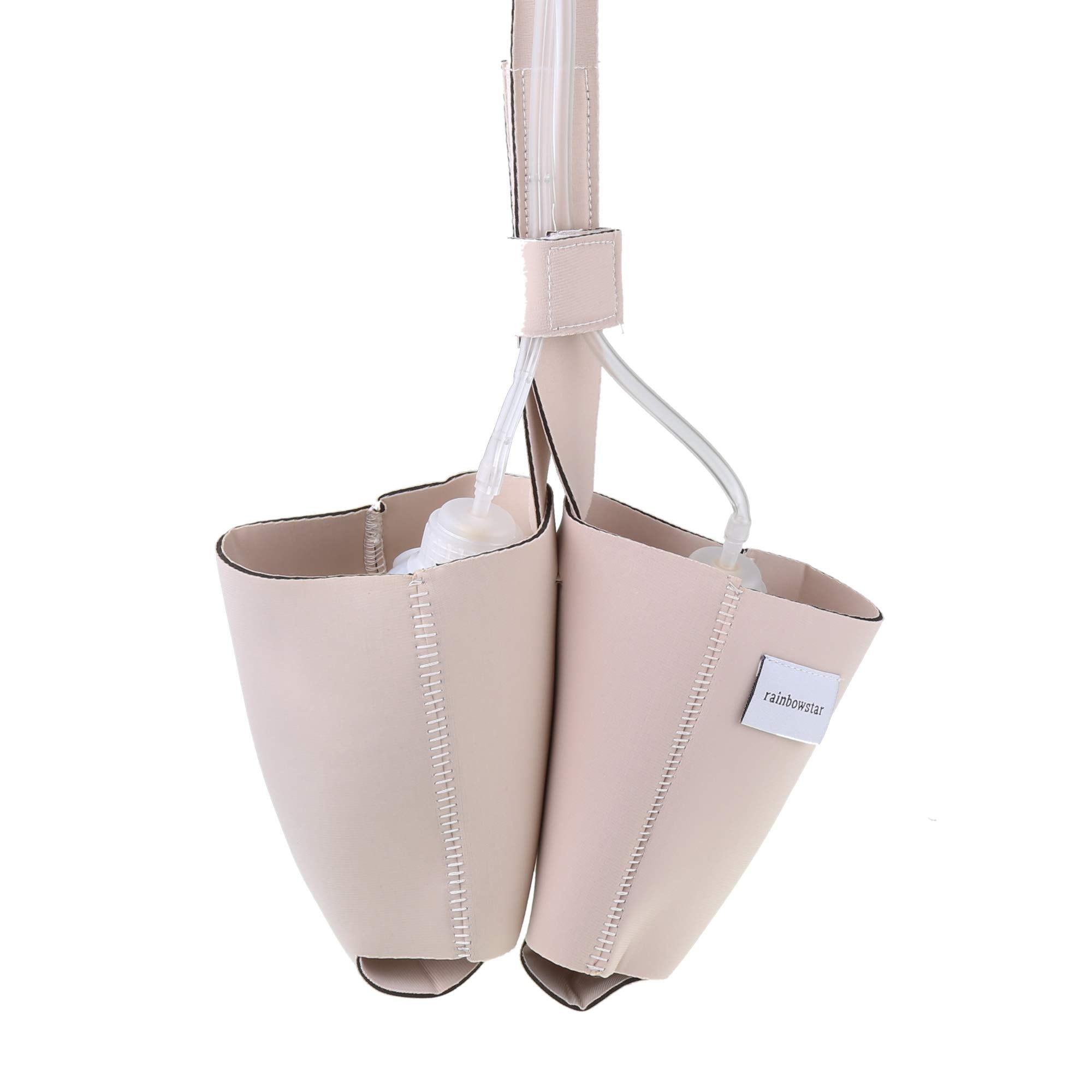pinklilycare mastectomy drain pouch in shower use keeps drains in place during bathing.