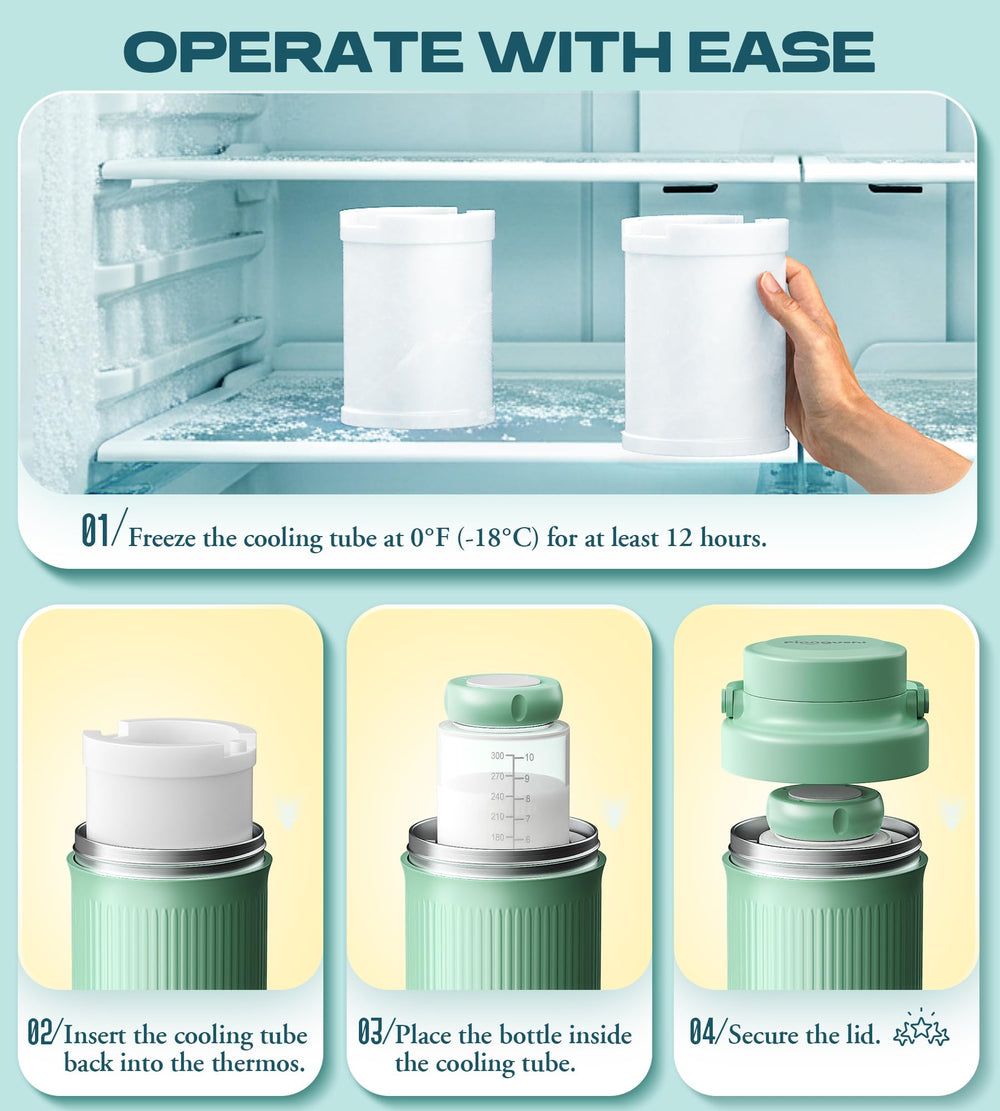 PINNGUSHI BPA-free-materials ensure safe materials for baby milk