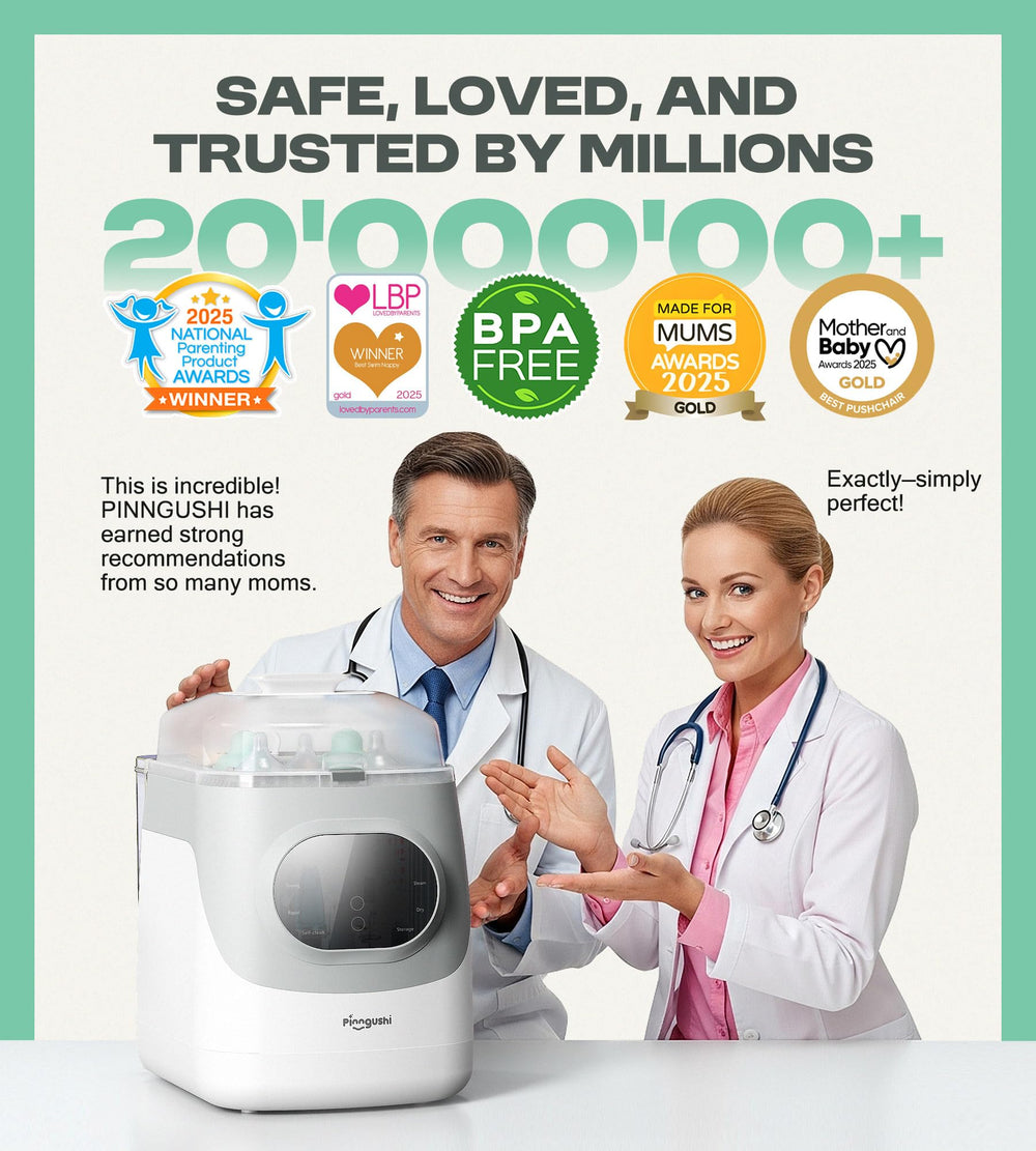 PINNGUSHI self-cleaning cycle image helps maintain appliance hygiene.