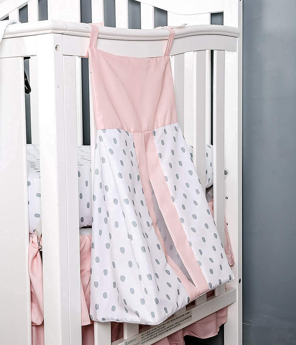 PINNKKU crib sheet sized 28x52 fits standard cribs securely.